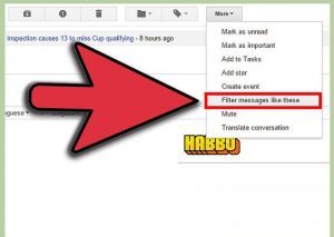 آموزش نحوه ایجاد فیلتر در جیمیل