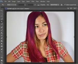 آموزش تغییر رنگ مو در فتوشاپ