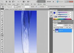 آموزش ایجاد جریان آب در فتوشاپ