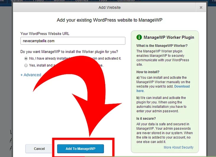 مدیریت وبلاگ های وردپرس با ManageWP.Com