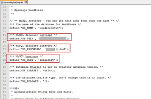 نحوه بازیابی رمز عبور پایگاه داده در مدیریت وردپرس