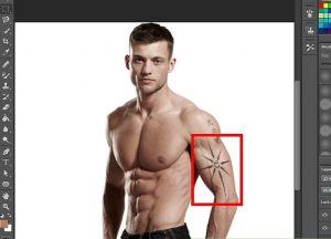 آموزش اضافه کردن تتو به بدن در فتوشاپ