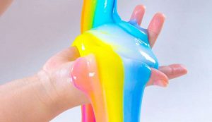 روش ساخت اسلایم با خمیر دندان و شامپو