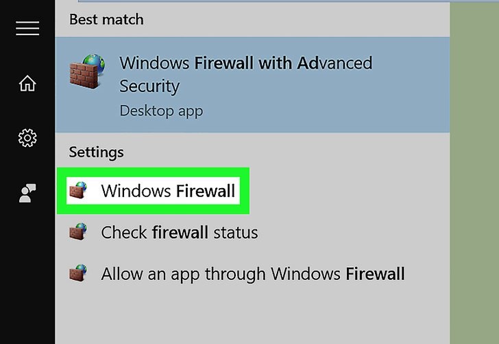 غیرفعال کردن فایروال در ویندوز 10 و 7