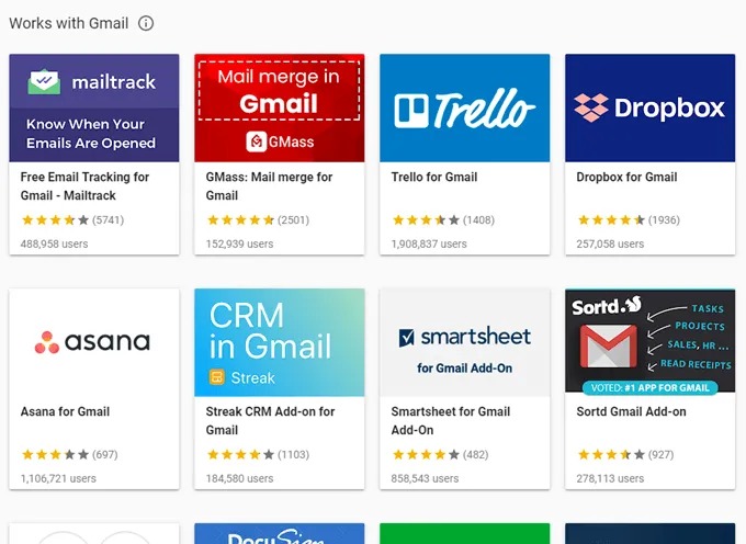 افزونه های جیمیل (Gmail)