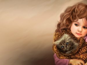 گالری 25 عکس نقاشی دختر فوق العاده زیبا با سیاه قلم و آبرنگ