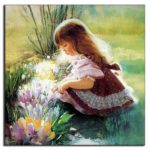 آلبومی از زیباترین نقاشی دختر کوچولو