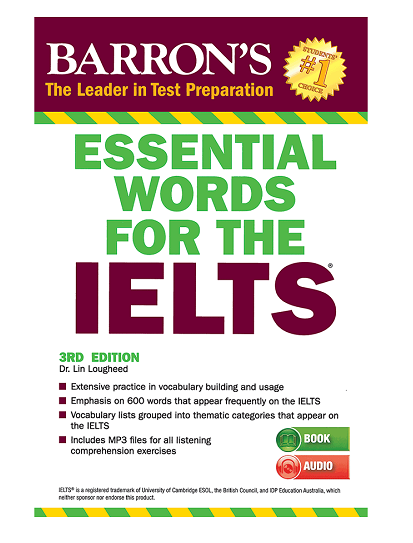 مهم ترین منابع آزمون آیلتس (IELTS) بدون استاد: Essential Words for the IELTS