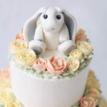 کیک تولد خترونه خرگوشی