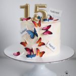 کیک تولد 15سالگی