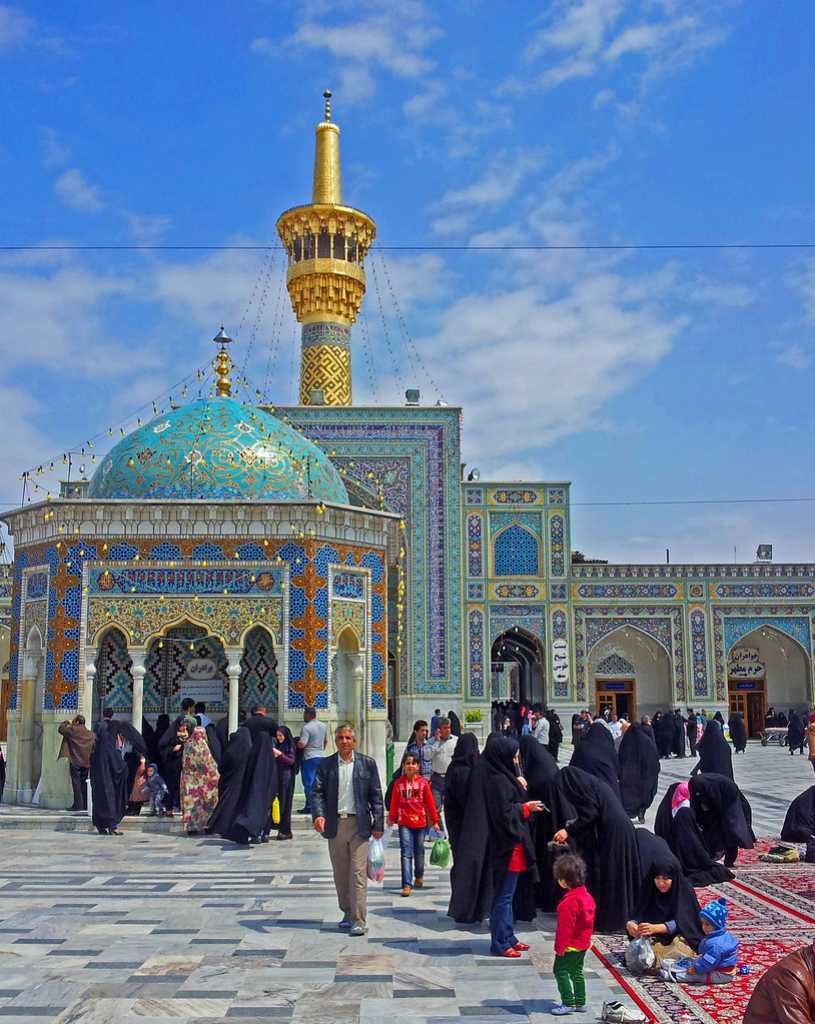عکس قدیمی از سقا خانه حرم علی ابن موسی الرضا