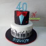 کیک تولد 42 سالگی مردانه