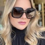 عینک آفتابی مد روز زنانه 2019 گرد