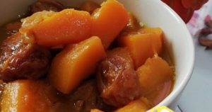 خورش کدو تنبل چگونه درست می شود ؟ طرز تهیه خورش کدو تنبل