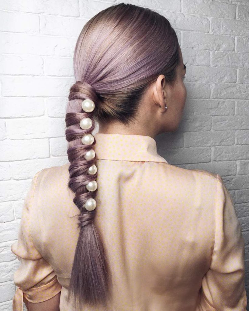 کلیپ آموزش چند روش جدید بافت مو دخترانه مجلسی و شیک