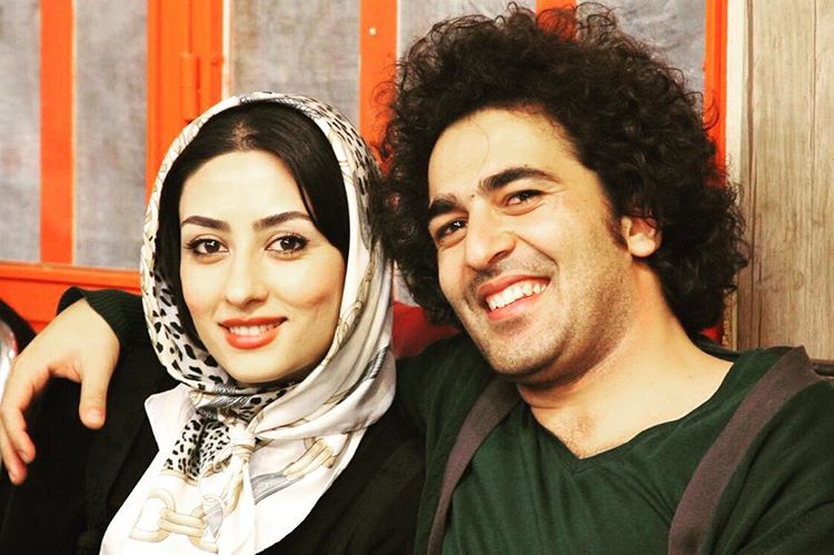 عکسی از الهام طهموری و همسرش احمد