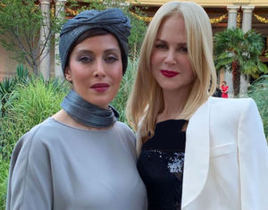 تصاویر مهتاب کرامتی و نیکول کیدمن در مراسم مجموعه Prive جورجیو آرمانی