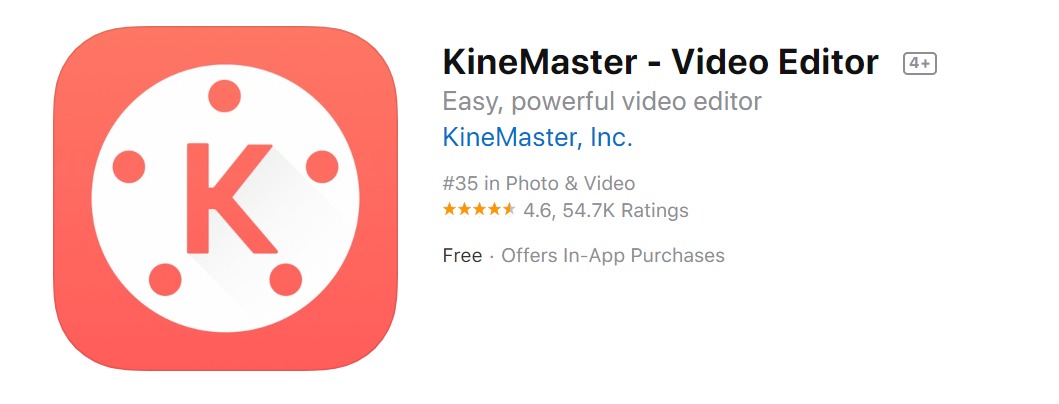 نرم افزار ویرایش فیلم برای تولید فیلم IGTV اینتساگرام به شکل عمودی: KineMster