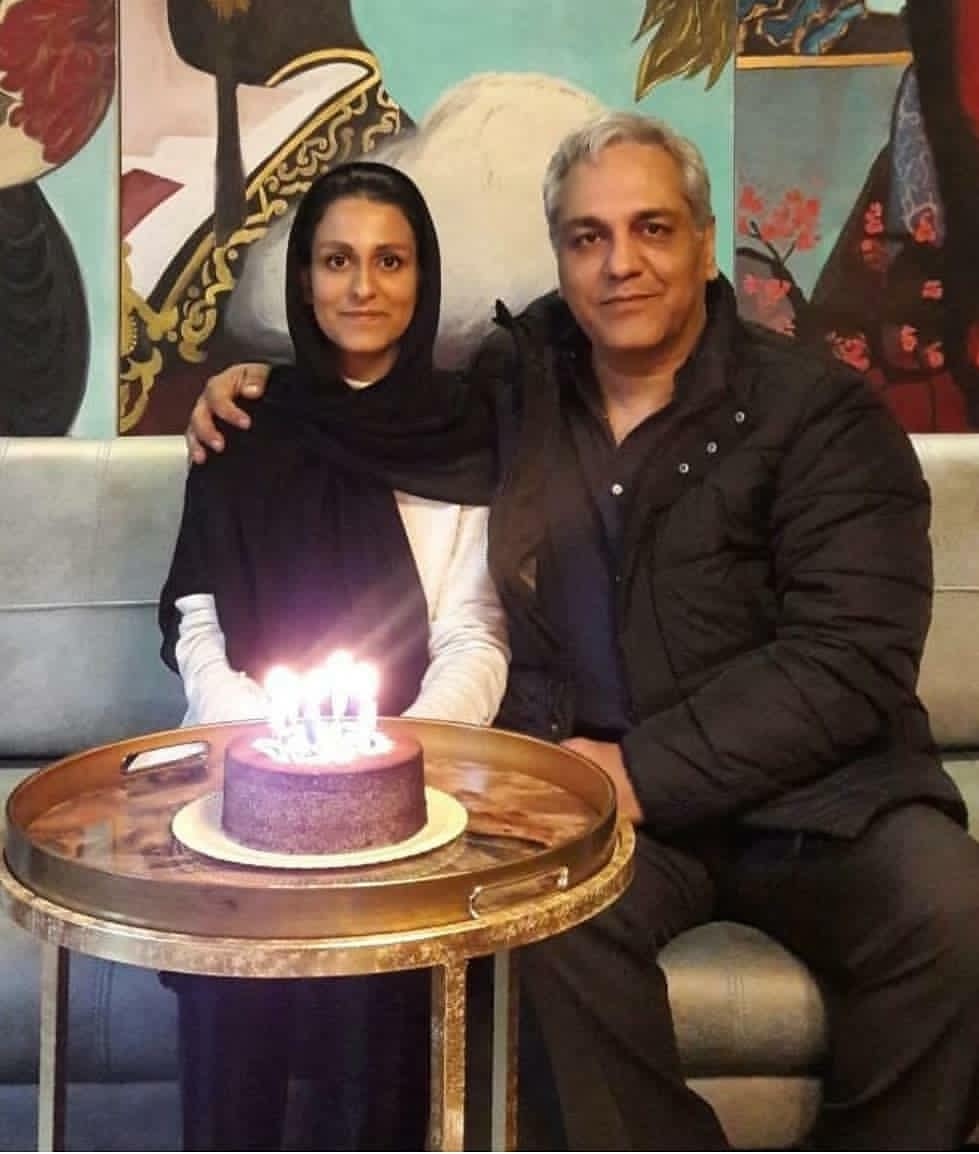 عکس مهران مدیری و دخترش به مناسبت روز مکلی سینما