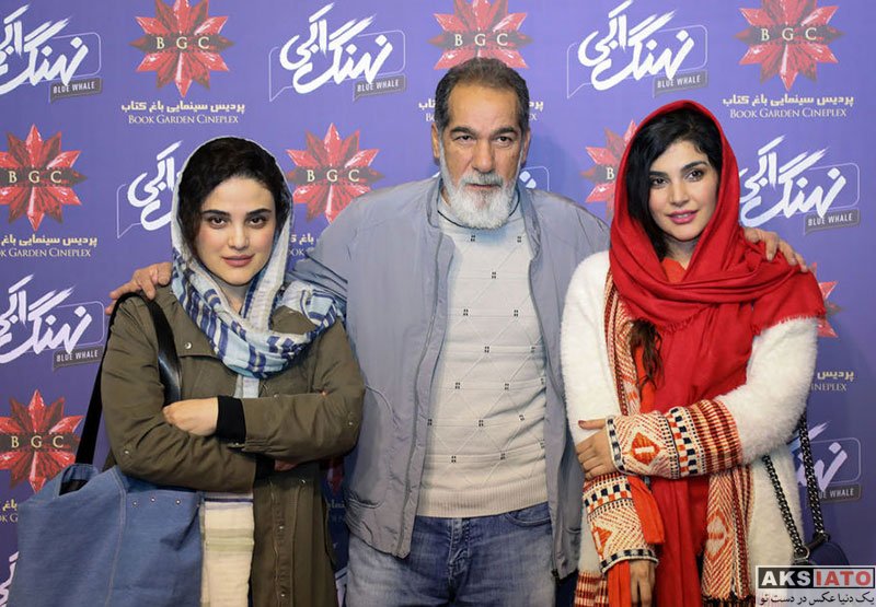 عکس سعید سهیلی به همراه دخترانش