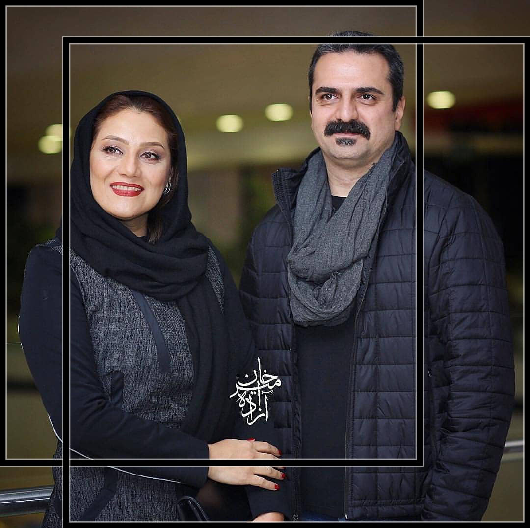 عکس شبنم مقدمی با همسرش علیرضا آرا