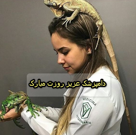 عکس نوشته به مناسبت تبریک روز دامپزشکی