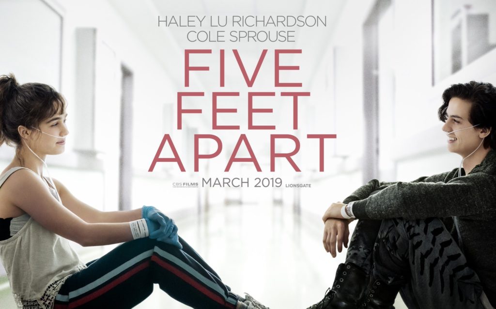 معرفی فیلم پنج فیت فاصله (Five Feet Apart)