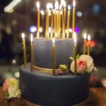 مدل کیک تولد مردانه عاشقانه ساده