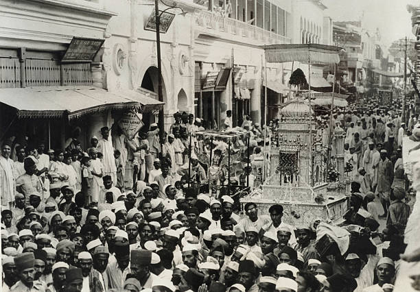 عزاداری مردم هند در سال 1900