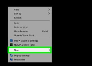 چگونه در کامپیوتر پوشه درست کنیم (ساخت نیوفولدر)