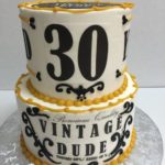کیک تولد 30 سالگی مردانه جدید