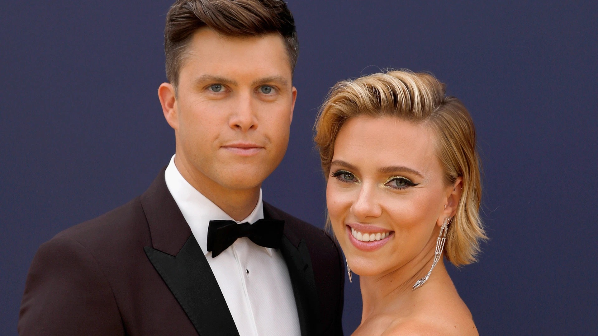 scarlett johansson and colin jost