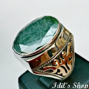 30 مدل انگشتر مردانه نگین دار خاص و دست ساز