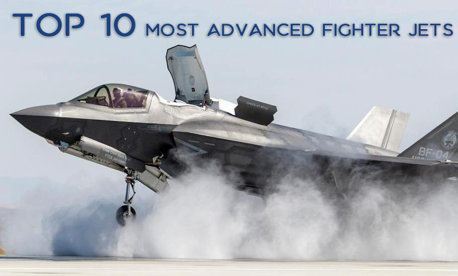 لیست 10 تایی پیشرفته ترین جنگنده جهان