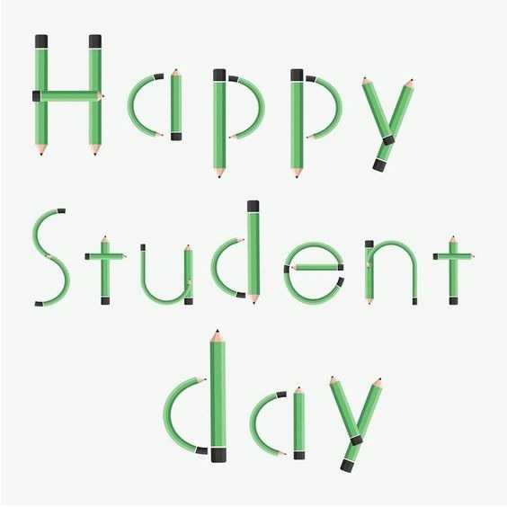 عکس نوشته تبریک روز دانش آموز انگلیسی