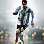 والپیپر لئو مسی بازیکن آرژانتین برای موبایل