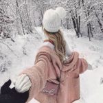 عکس زمستانی دخترانه زیبا