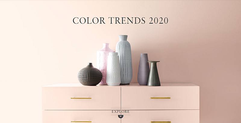 رنگ سال 2020 چه رنگی است ؟ رنگ دکوراسیون داخلی منزل