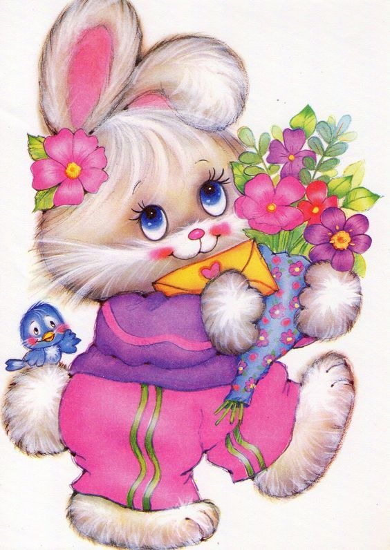 عکس خرگوش کارتونی زیبا