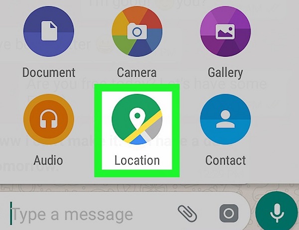 Learn to post location in Watts Android