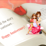 دانلود گیف تبریک سالگرد ازدواج عاشقانه