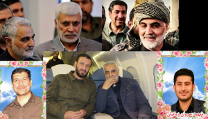 اسامی شهدای همراه سردار قاسم سلیمانی به همراه عکس