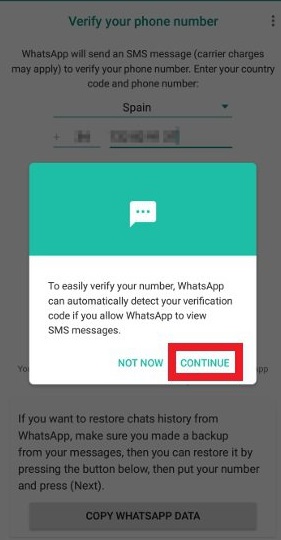 نحوه نصب gbwhatsapp