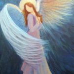 نقاشی فرشته فانتزی