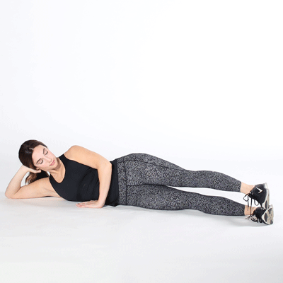 بهترین ورزش برای درمان زانو درد(Side leg raises)