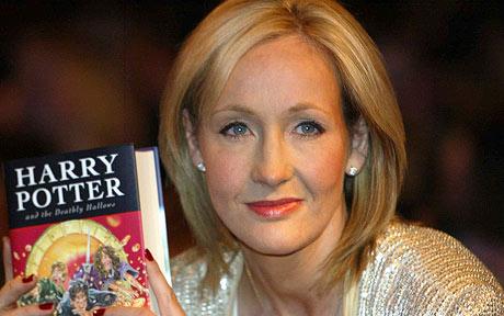 نویسنده کتاب های پرفروش هری پاتر ، خانم Rowling