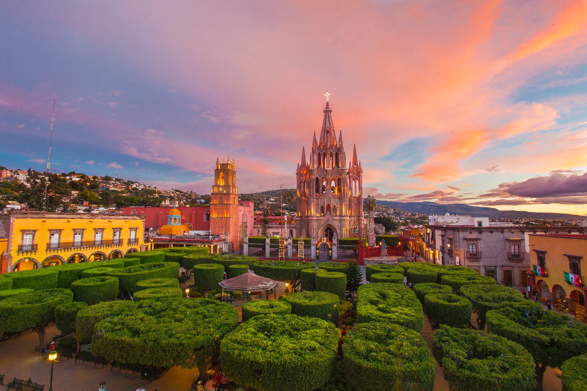 شهر میگل دالنده در مکزیک San miguel de Allende