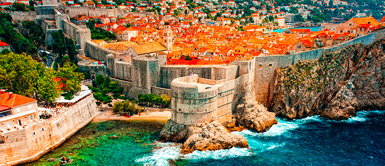 شهر دبر وونیک در کرواسی Dubrovnik