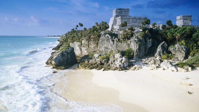 ساحل Tulum در مکزیک