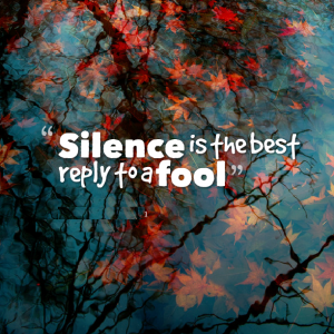 داستان واقعی ضرب المثل جواب ابلهان خاموشی است از امثال و حکم دهخدا